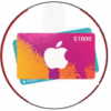 $1,000 iTunes Gift Card – USA